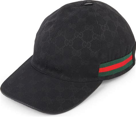 black Gucci cap men